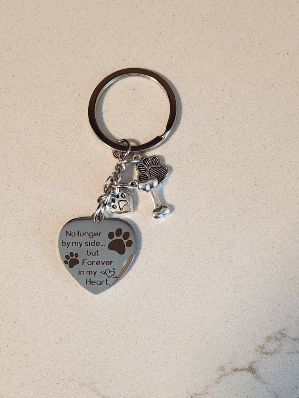 NWT: Dog Memorial Suncatcher, Sympathy Card, Keychain - Picture 3 of 7